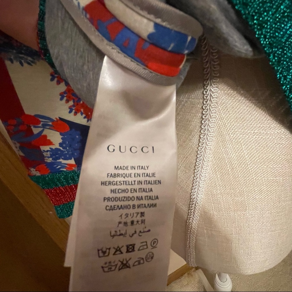 NWT Gucci floral print crewneck - Picture 8 of 11